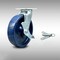Service Caster 8 Inch SS Solid Poly Caster with Roller Bearing and Brake/Swivel Lock SCC SCC-SS30S820-SPUR-TLB-BSL - alternate 1